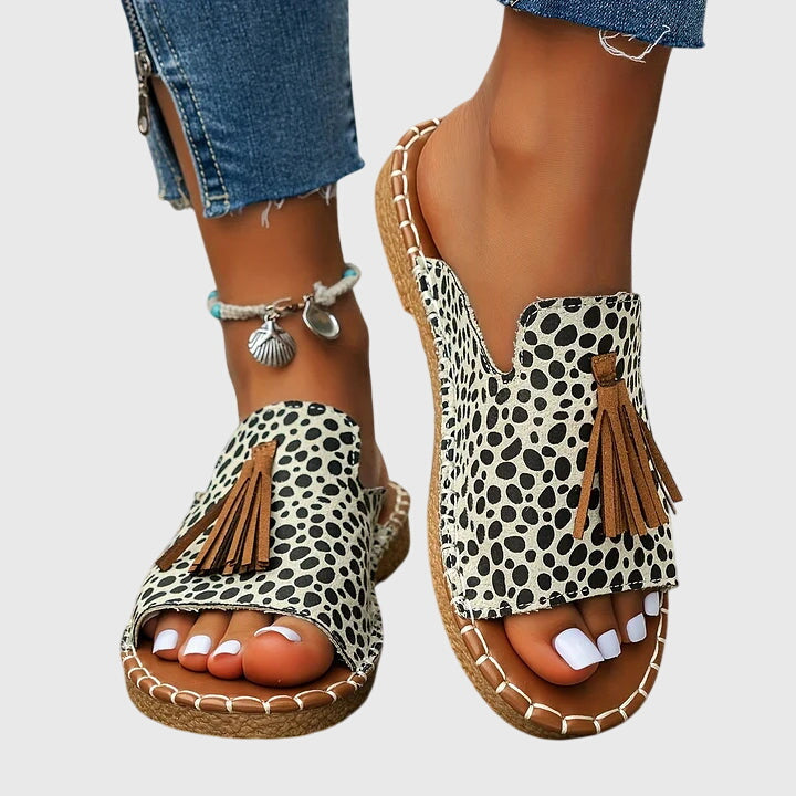 Bohemian Sandalen Met Open Teen | Navando