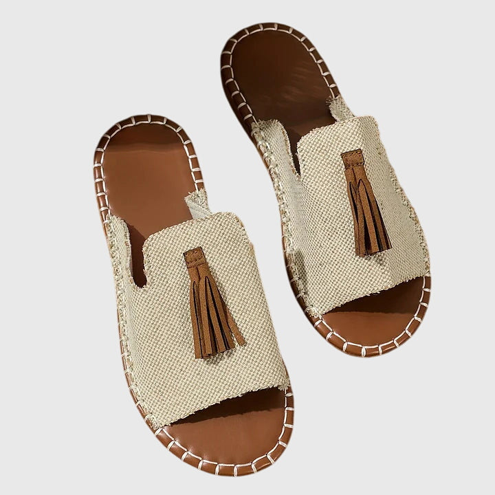 Bohemian Sandalen Met Open Teen | Navando