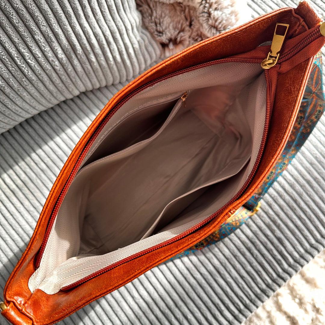 Sienna - Vegane Leder-Schultertasche
