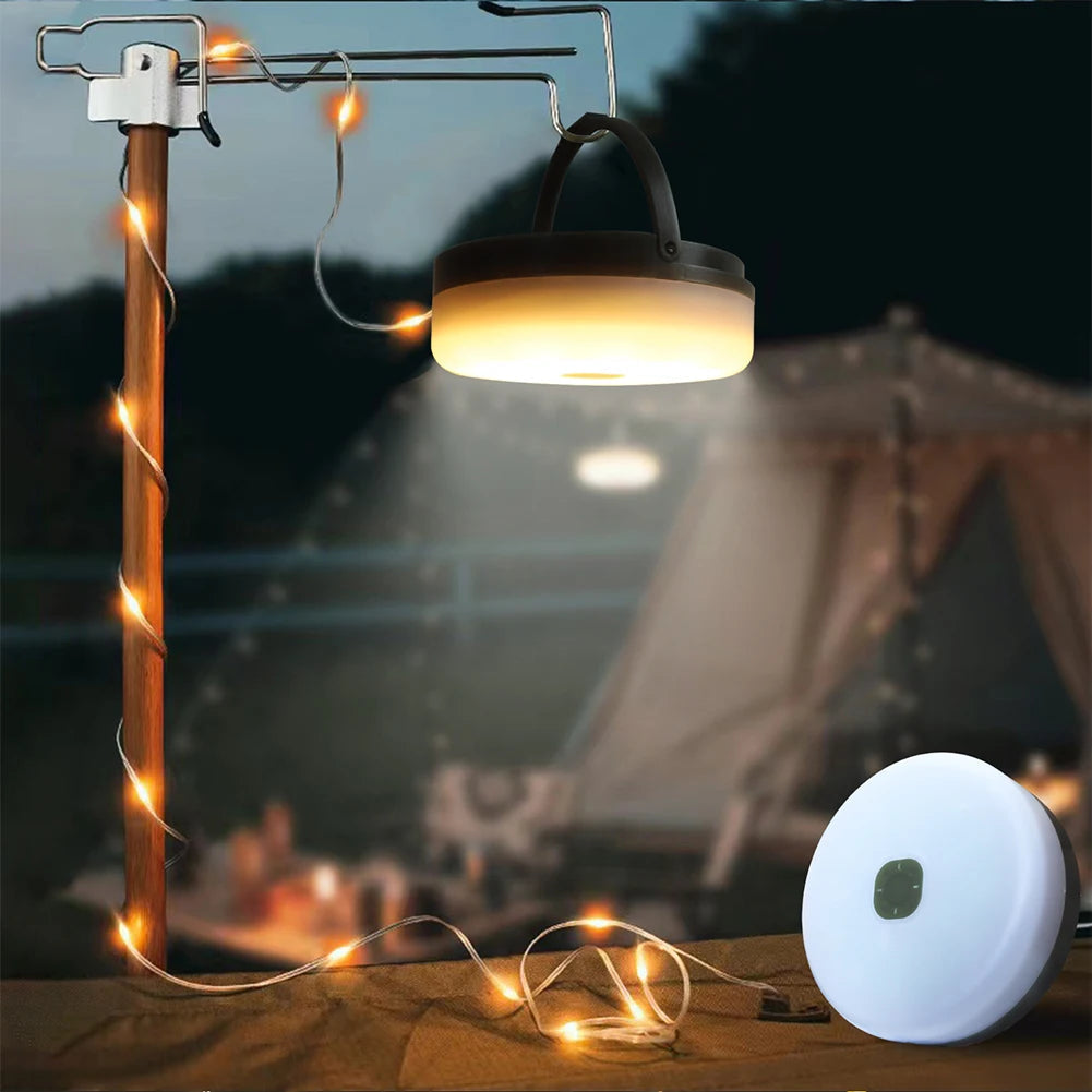 BrightNest | Draagbare zonne-energie buitenlamp met waterbestendigheid 1