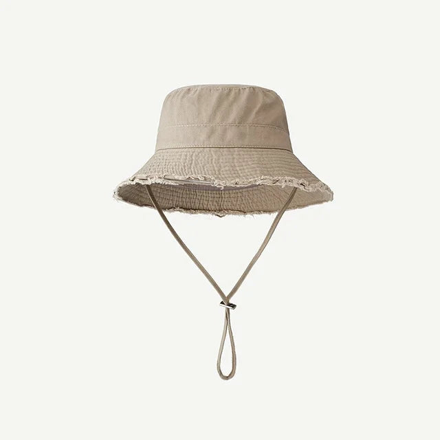 Bucket Hat | Katoen/polyester mix met verstelbaar trekkoord 1