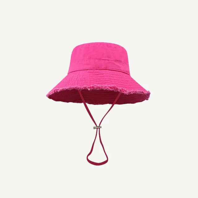 Bucket Hat | Katoen/polyester mix met verstelbaar trekkoord 5