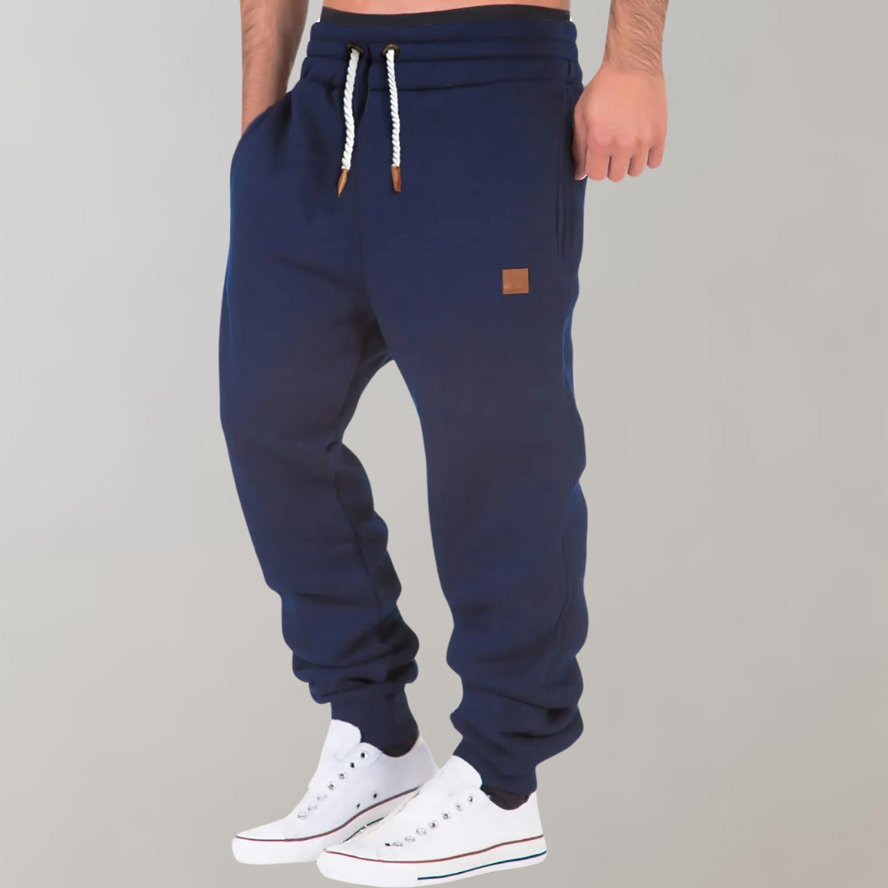 Büroutfits | Comfortabele joggingbroek Met Elastische Tailleband 0