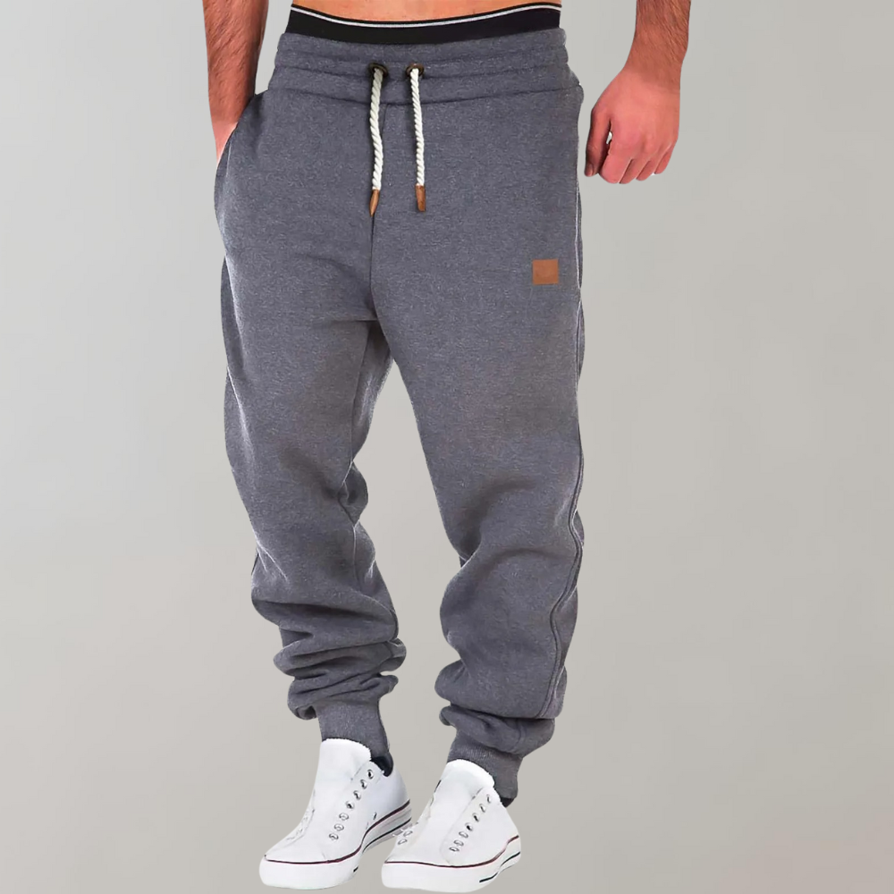 Büroutfits | Comfortabele joggingbroek Met Elastische Tailleband 2