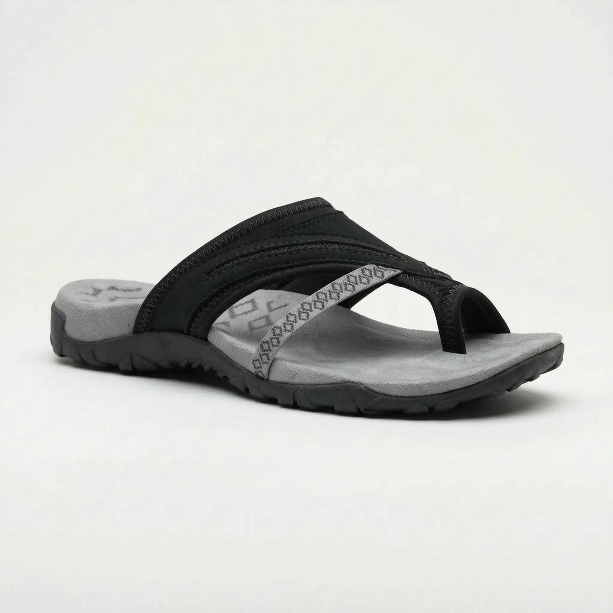 Casual Instapsandalen Met Gekruiste Bandjes | Navando