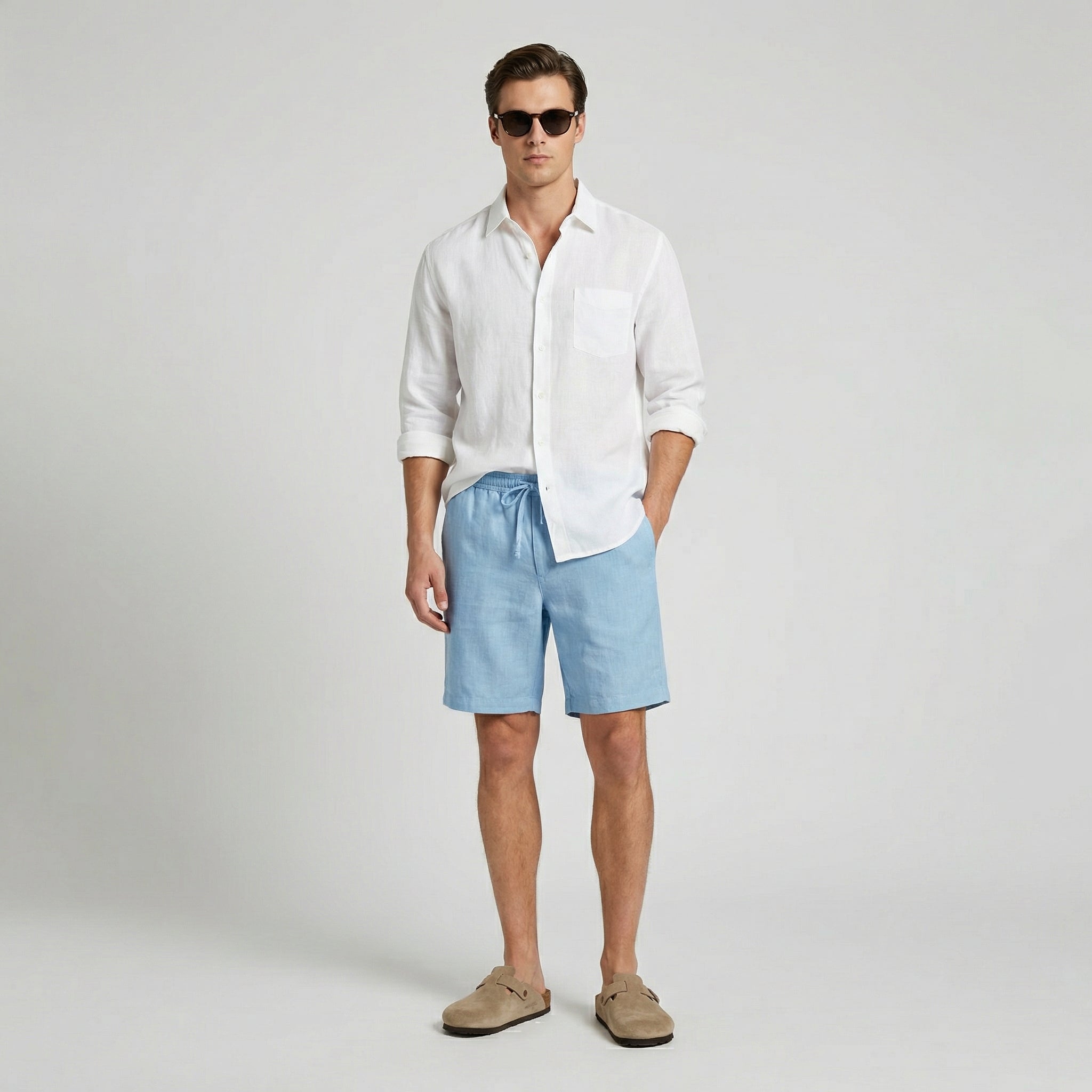 Casual Korte Broek Met Trekkoord | Navando