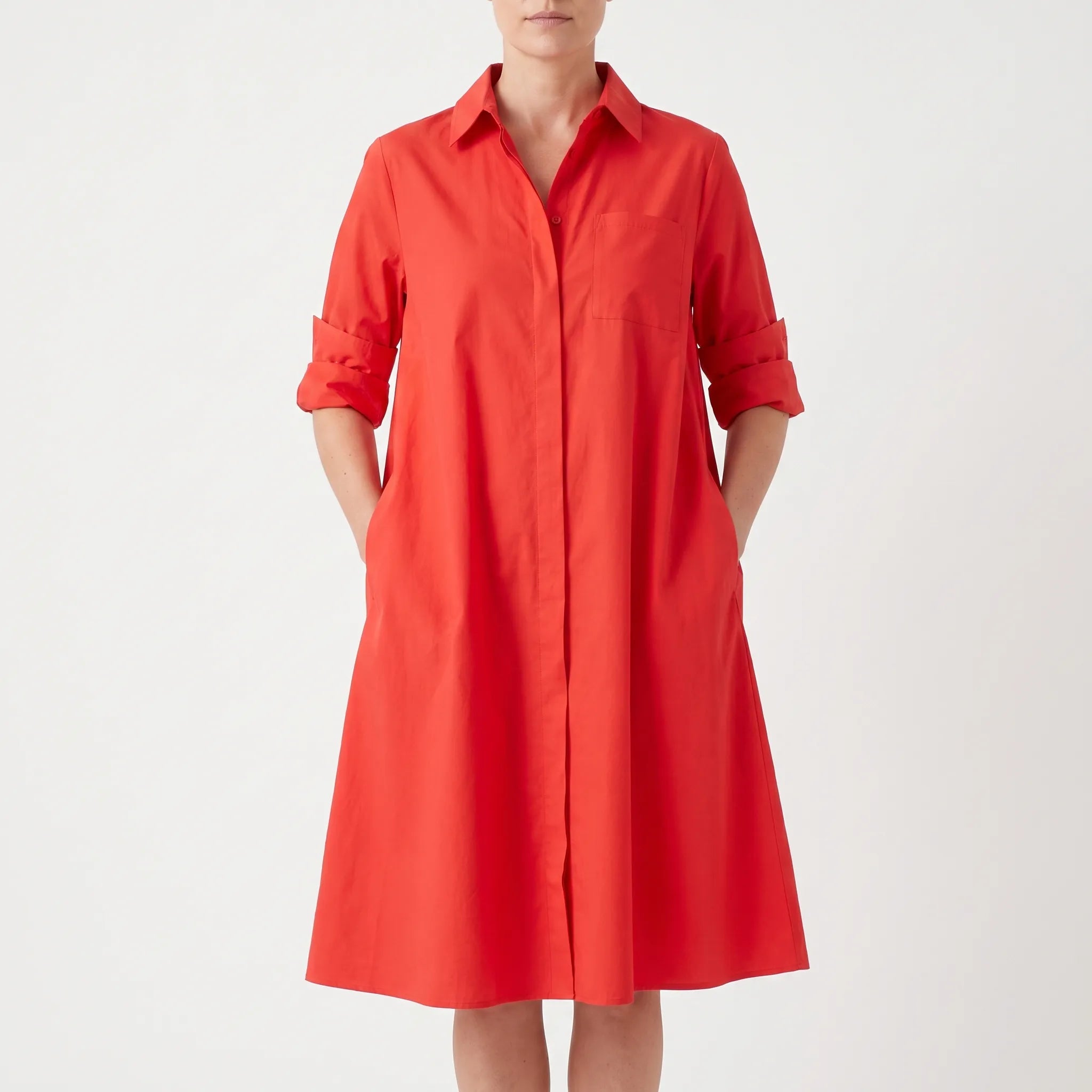 Casual Luchtige Blouse Jurk | Navando