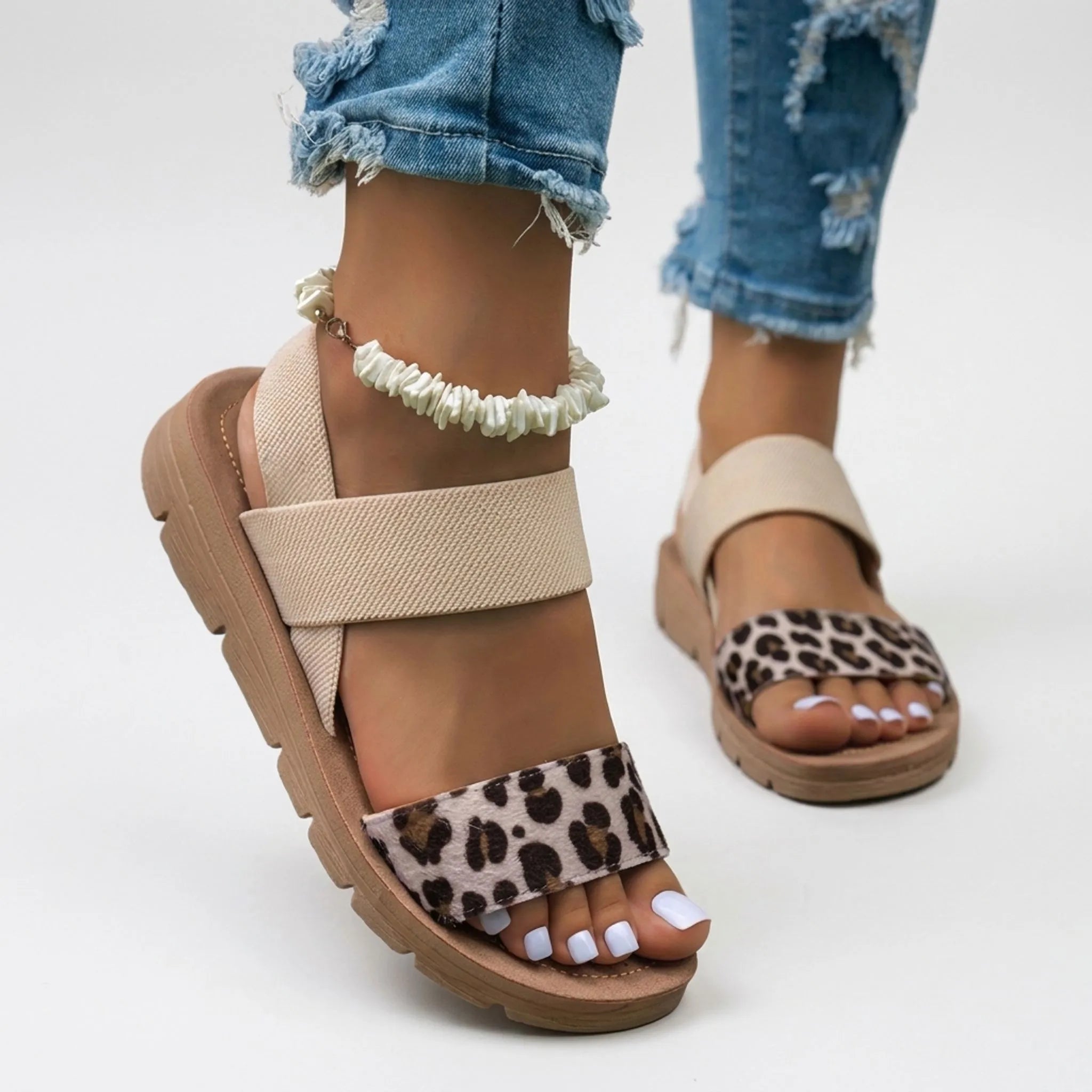 Casual Platform Sandalen | Navando