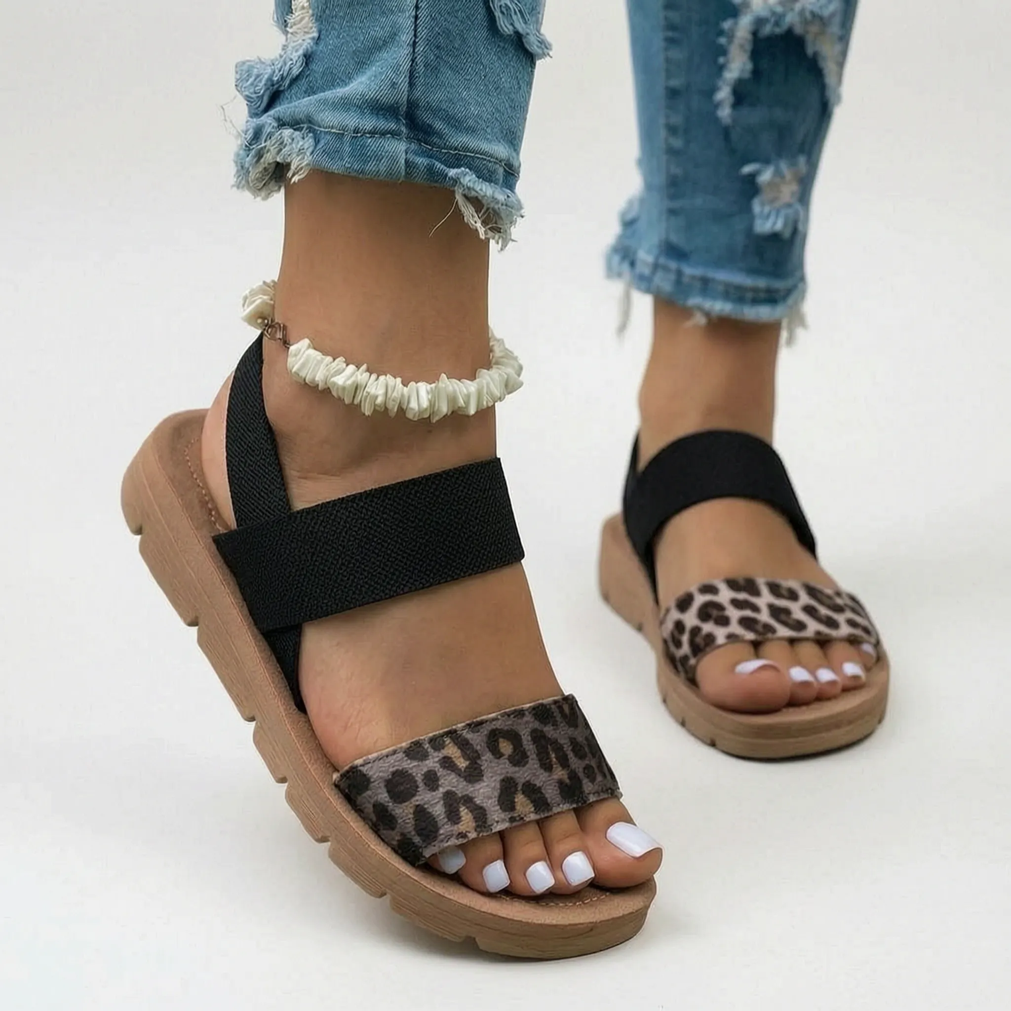 Casual Platform Sandalen | Navando