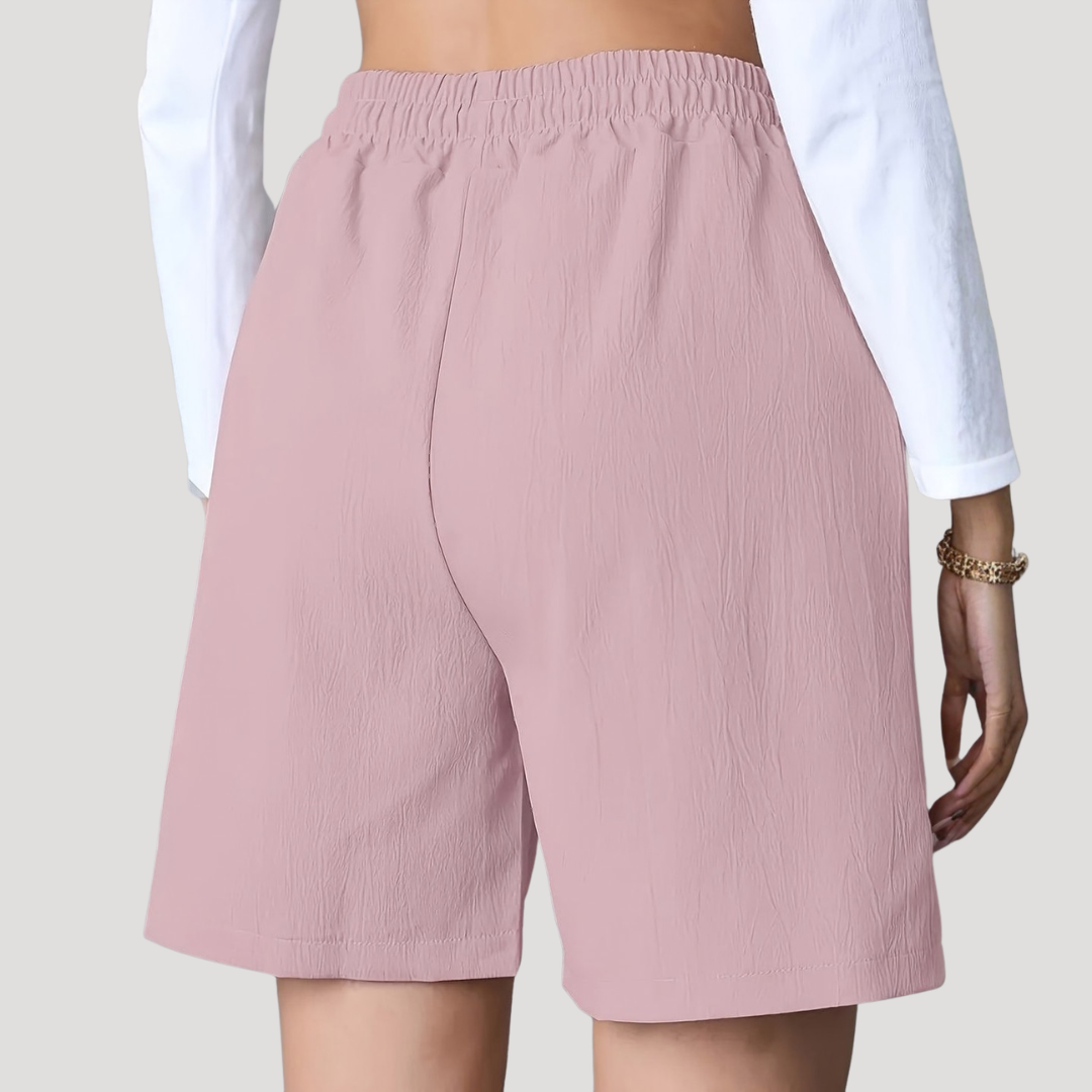Casual Shorts Met Wijde Pijpen | Navando