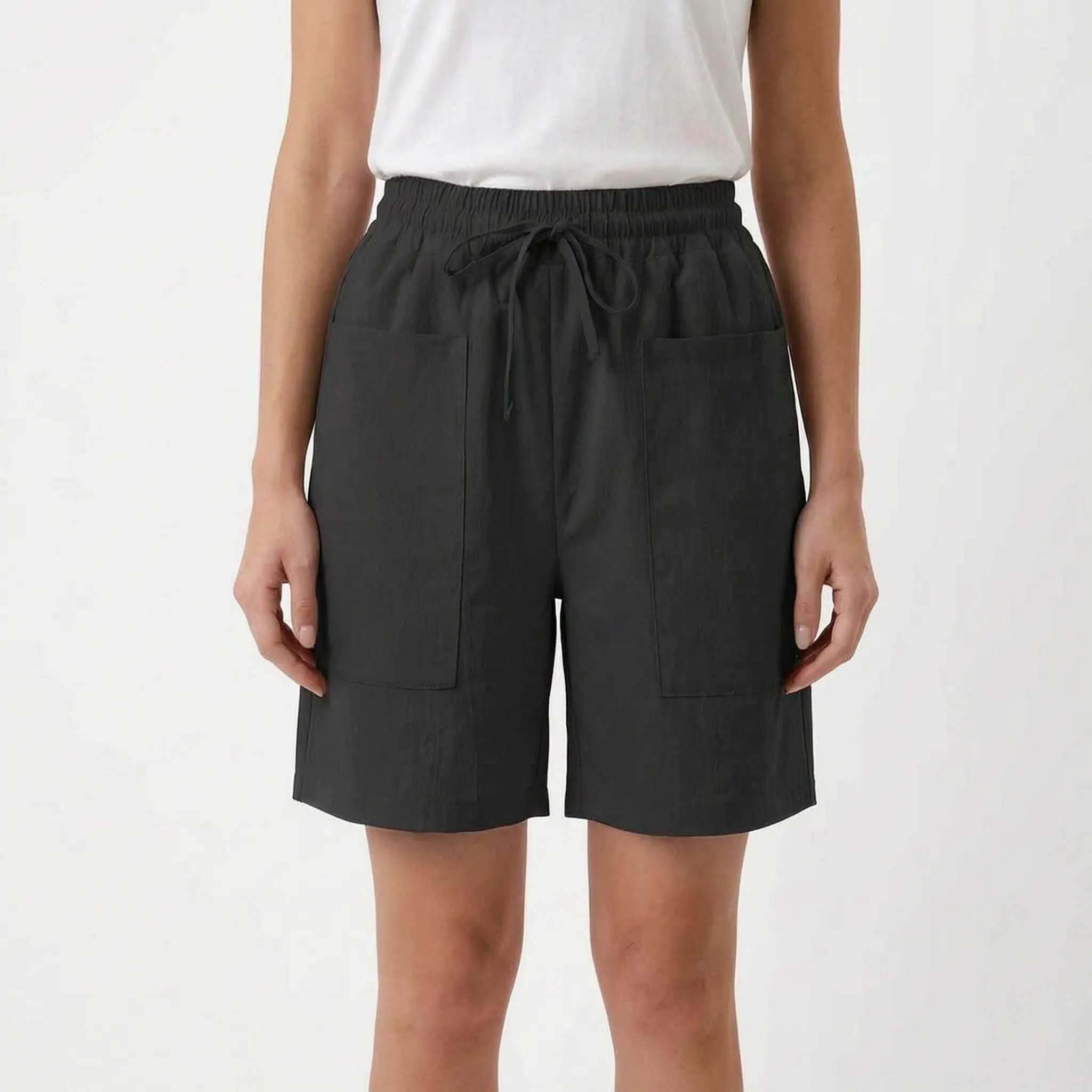 Casual Shorts Met Wijde Pijpen | Navando