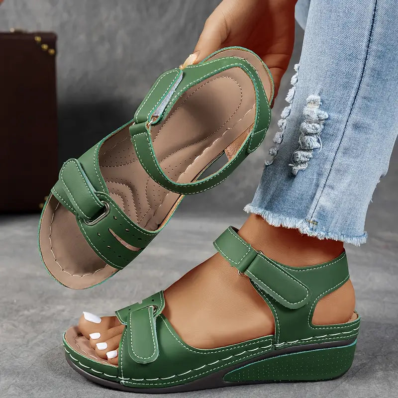 Casual Sleehak Sandalen | Navando