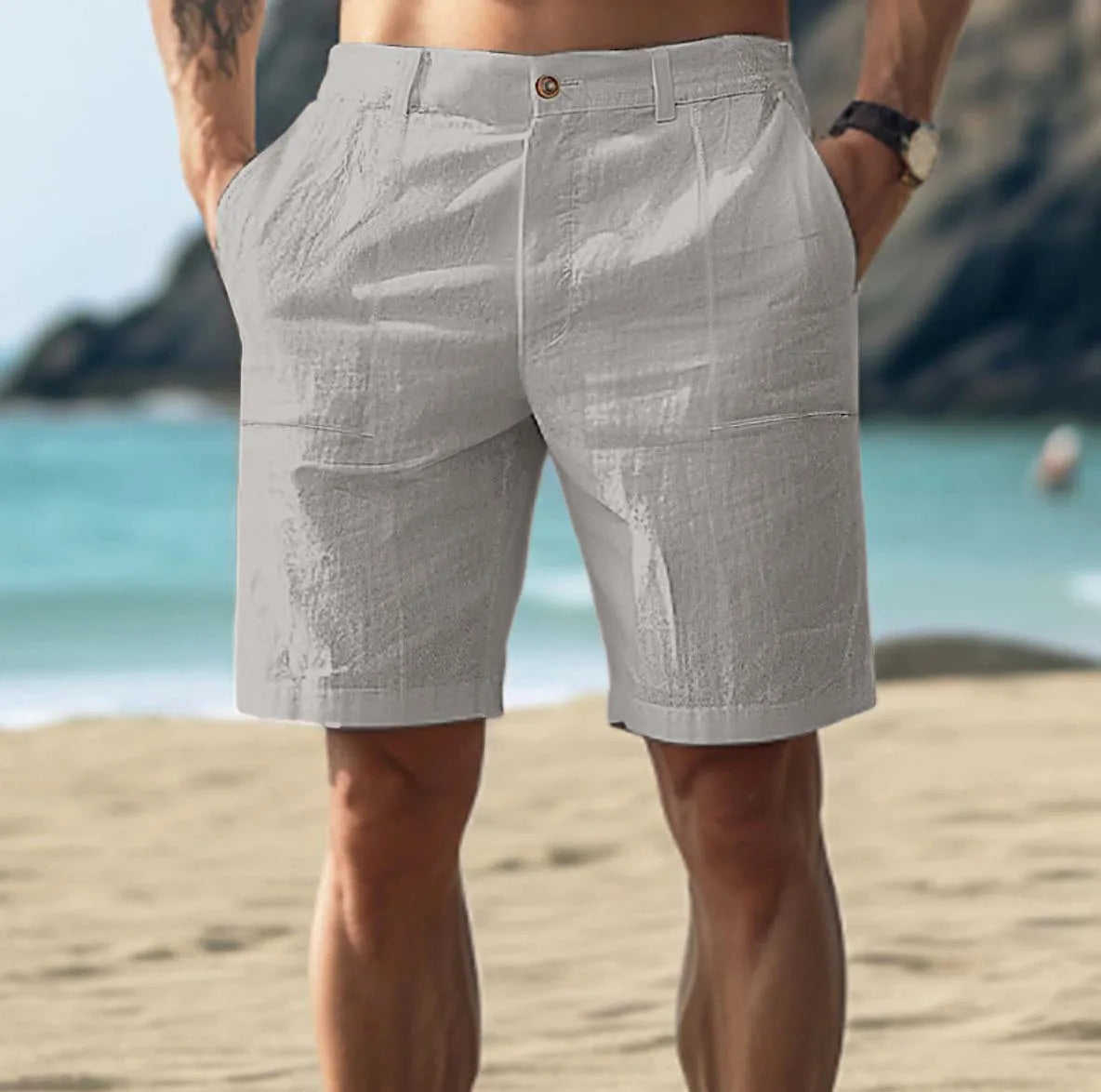 Casual | Luchtige katoen shorts 2