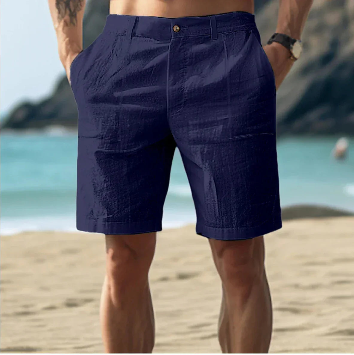 Casual | Luchtige katoen shorts 3