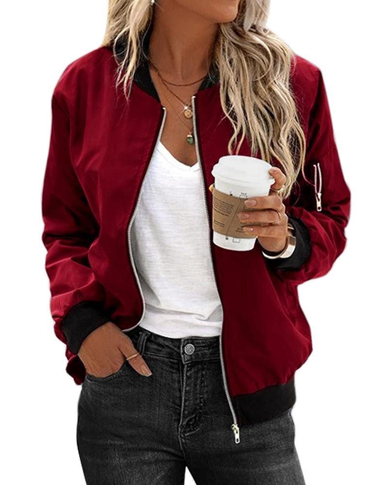 Scarlett - Blouson Bomber Streetwear Stylé