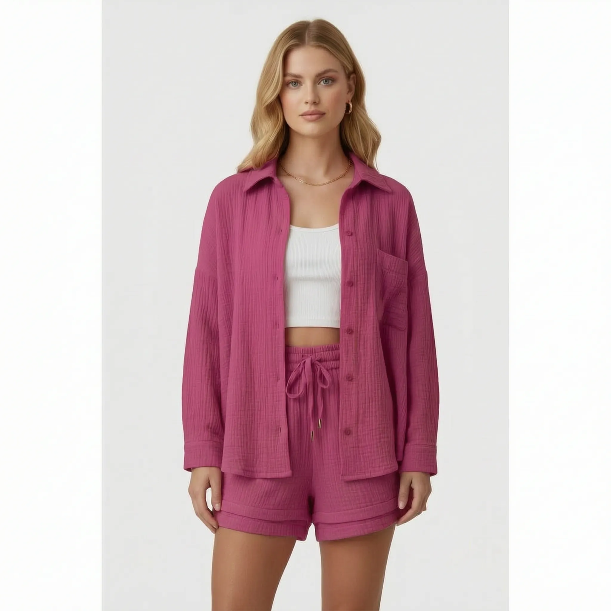Comfortabele Casual Zomerse Tweedelige Set | Navando