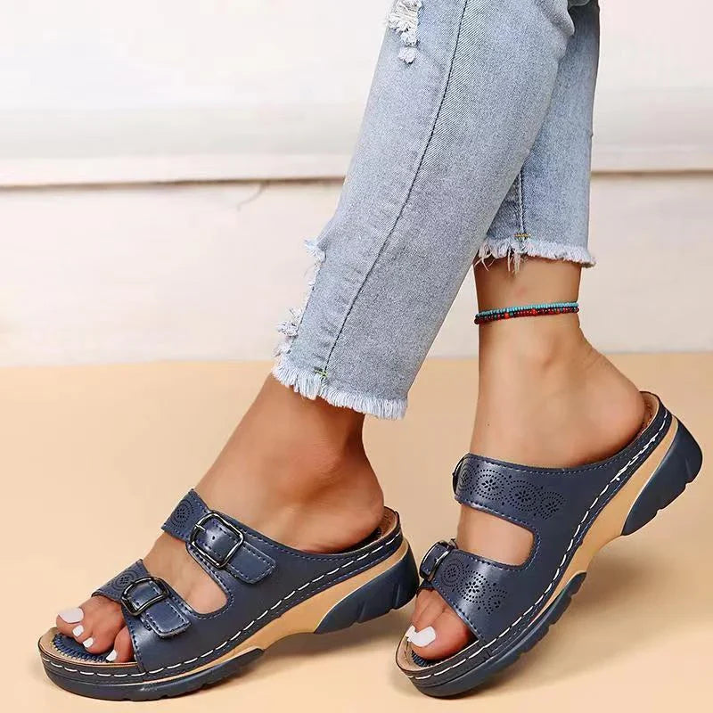 Comfortabele Instapsandalen | Navando