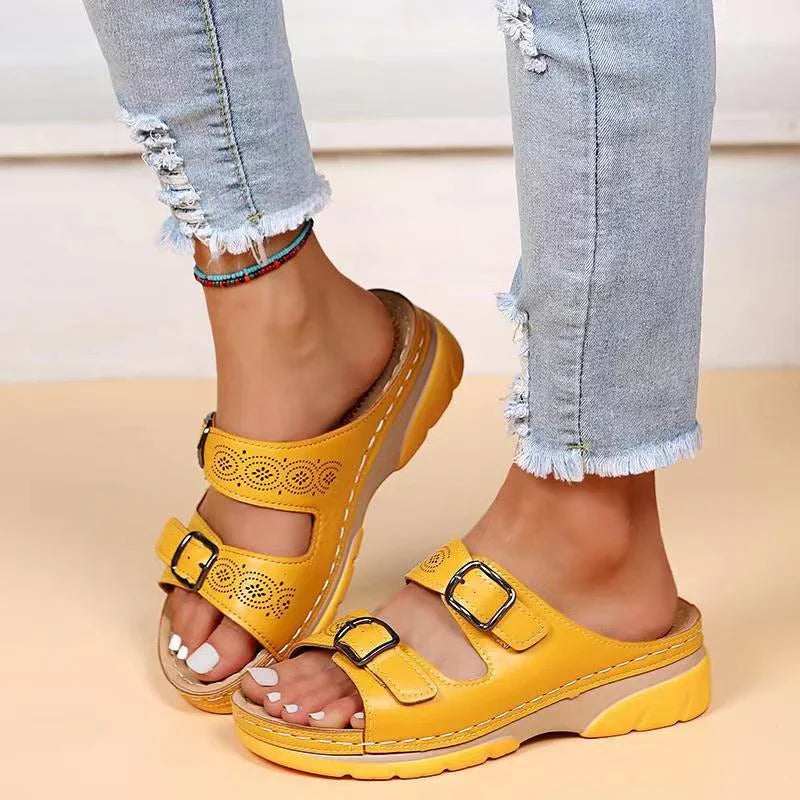 Comfortabele Instapsandalen | Navando