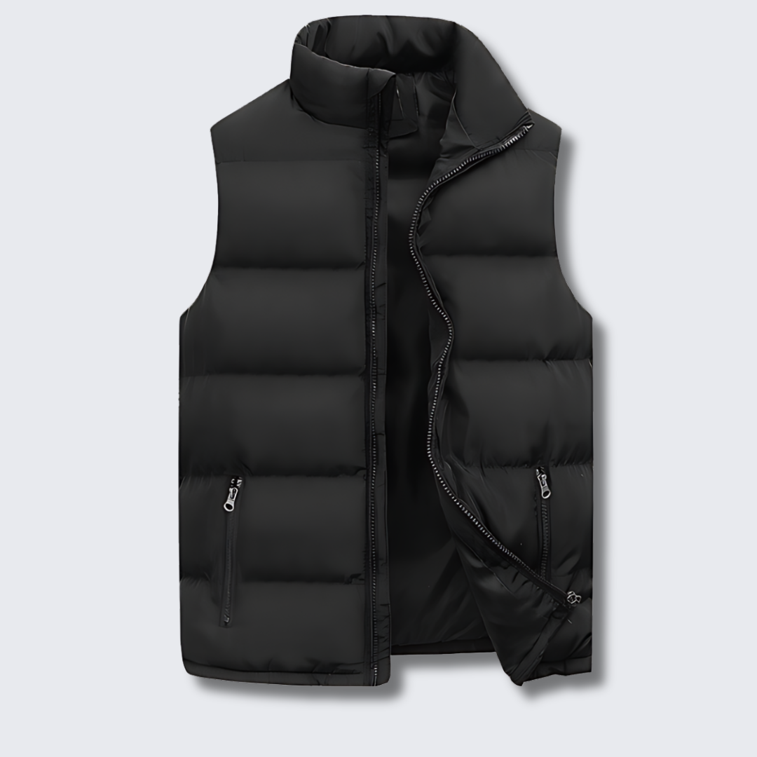 Comfortabele Mouwloze Gewatteerde Heren Bodywarmer | Navando
