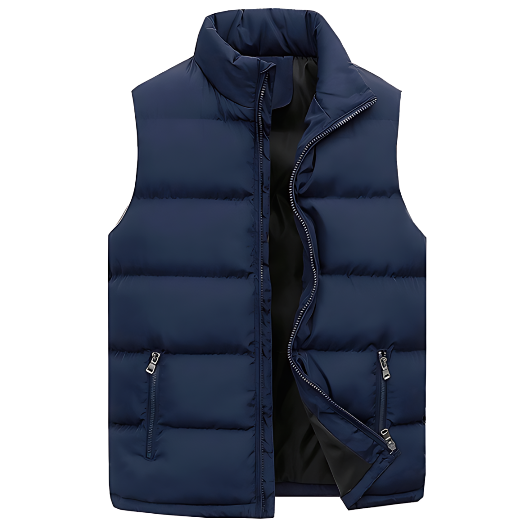 Comfortabele Mouwloze Gewatteerde Heren Bodywarmer | Navando