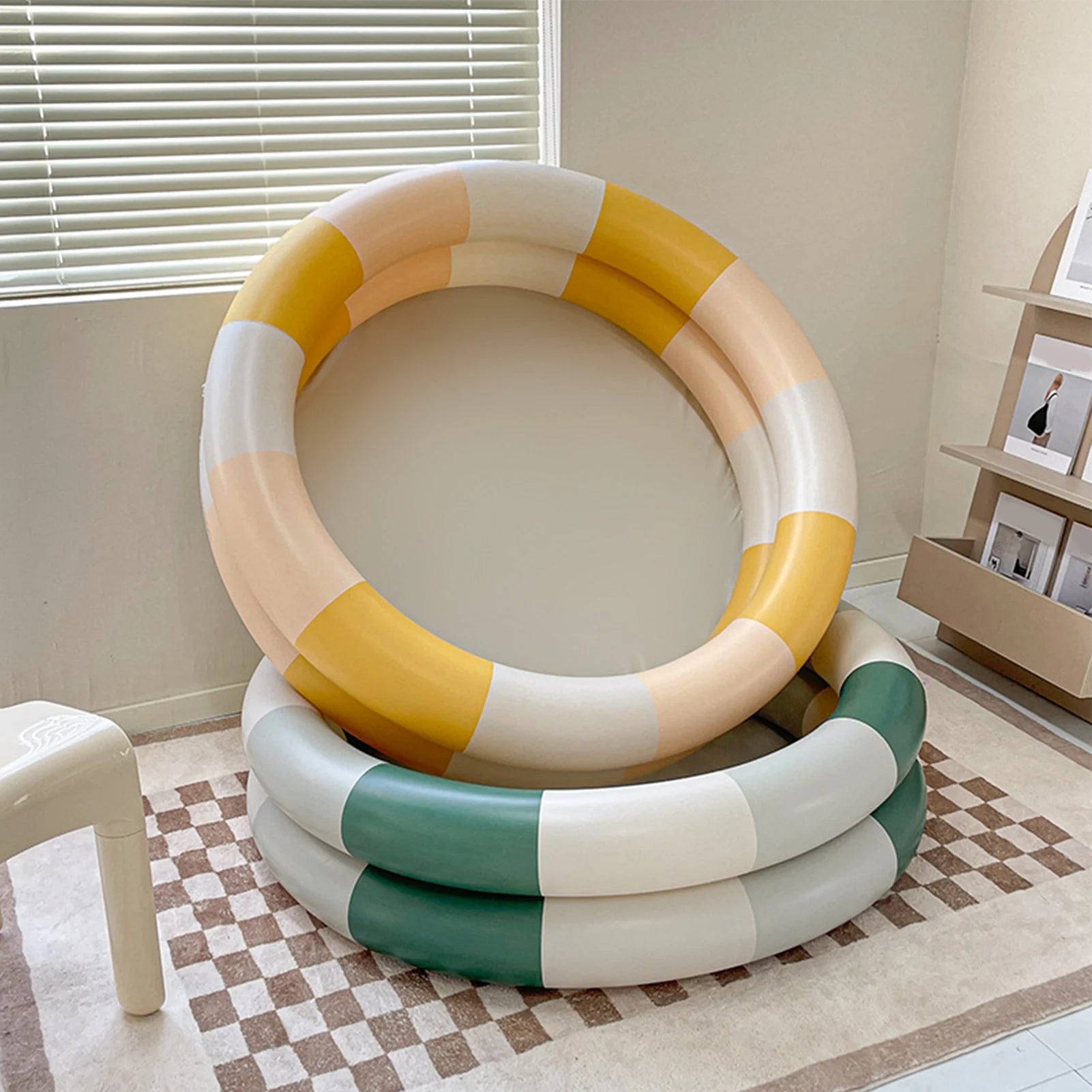 Compact En Rond Opblaaszwembad | Navando