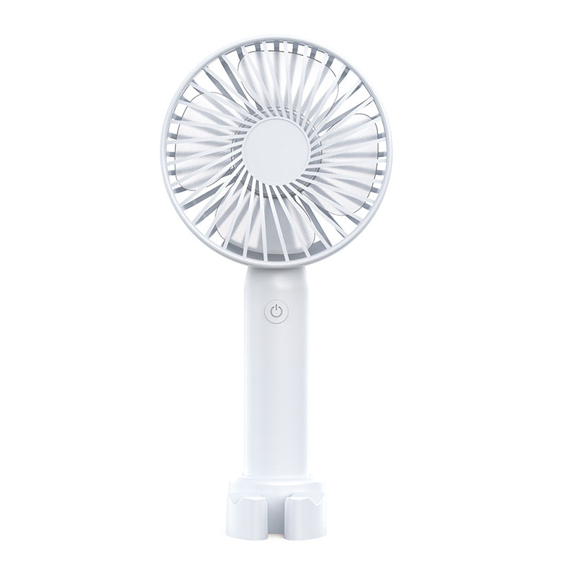 Compacte Oplaadbare USB-Handventilator Met Een Bureauvoet | Navando