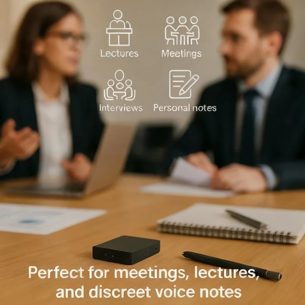 Compacte Voicerecorder | Navando