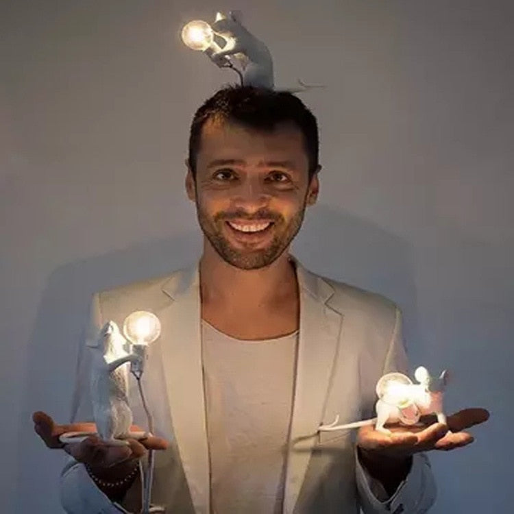Crazy Mouse | Uniek muisvorm lamp 3