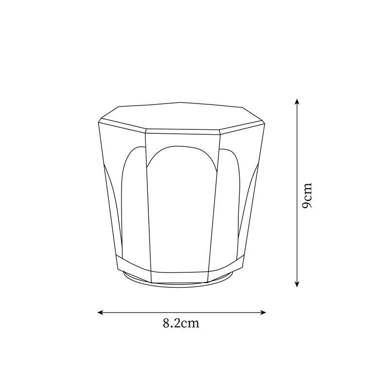 Crystal Diamond | Kristallen tafellamp met geïntegreerde LED 6