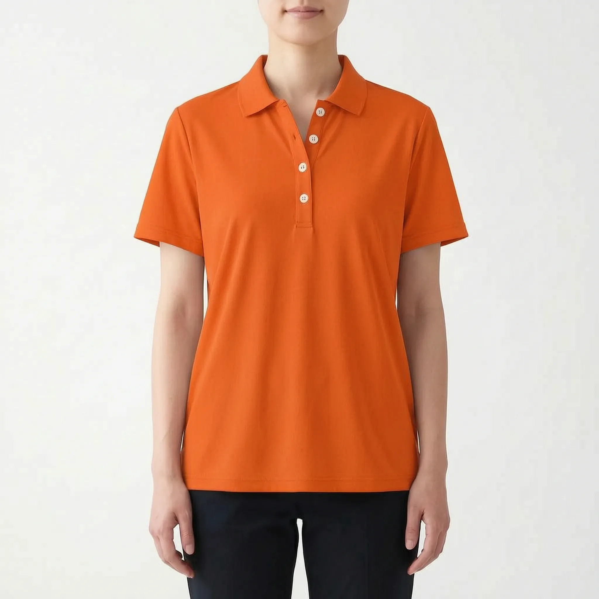 Dames Poloshirt Met Korte Mouwen | Navando