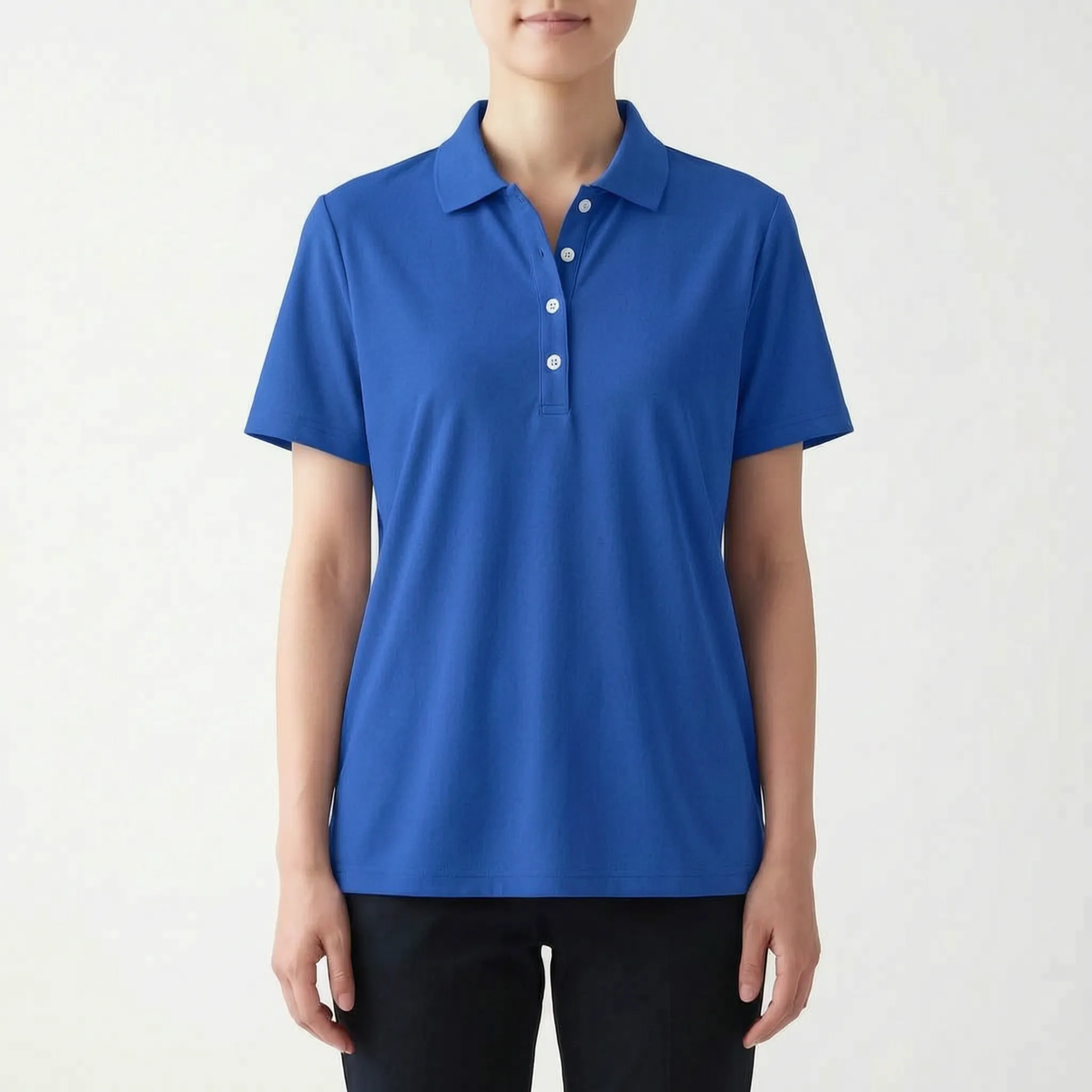 Dames Poloshirt Met Korte Mouwen | Navando