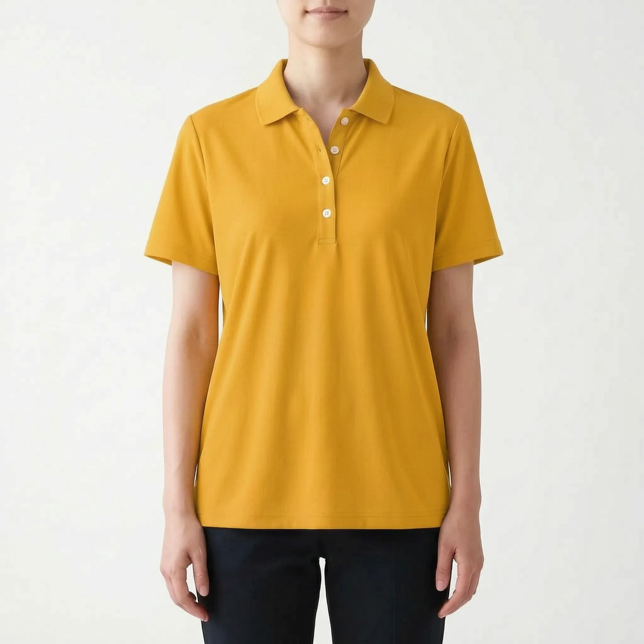 Dames Poloshirt Met Korte Mouwen | Navando