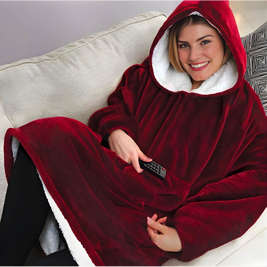 Danique | Oversized Hoodie Deken Met Capuchon
