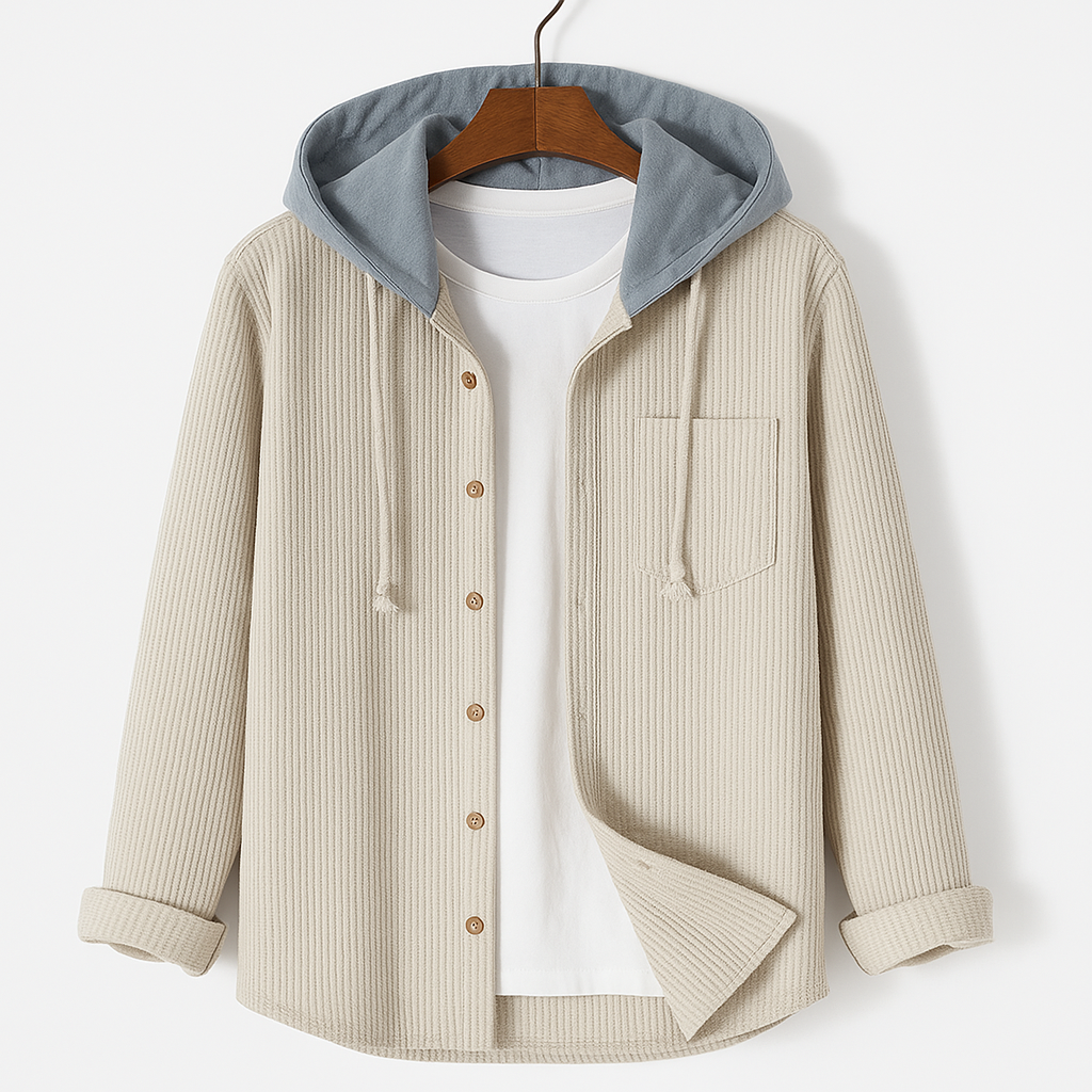 Dante | Geribbelde corduroy hoodie 5
