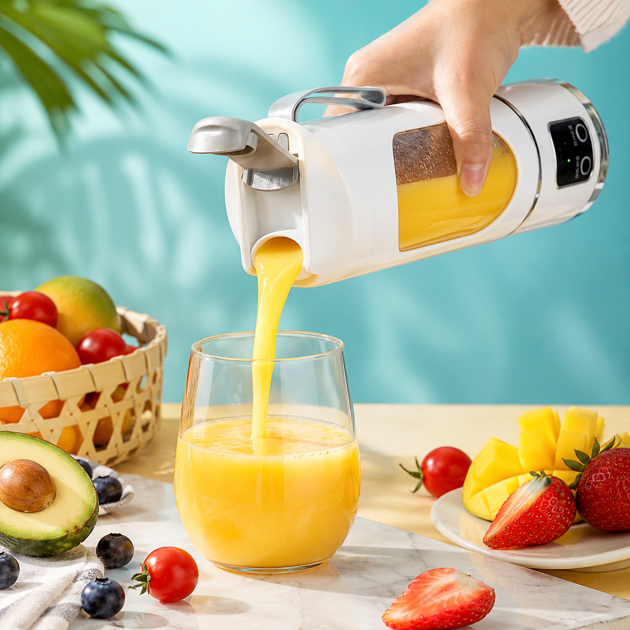 Draadloze Oplaadbare Blender | Navando