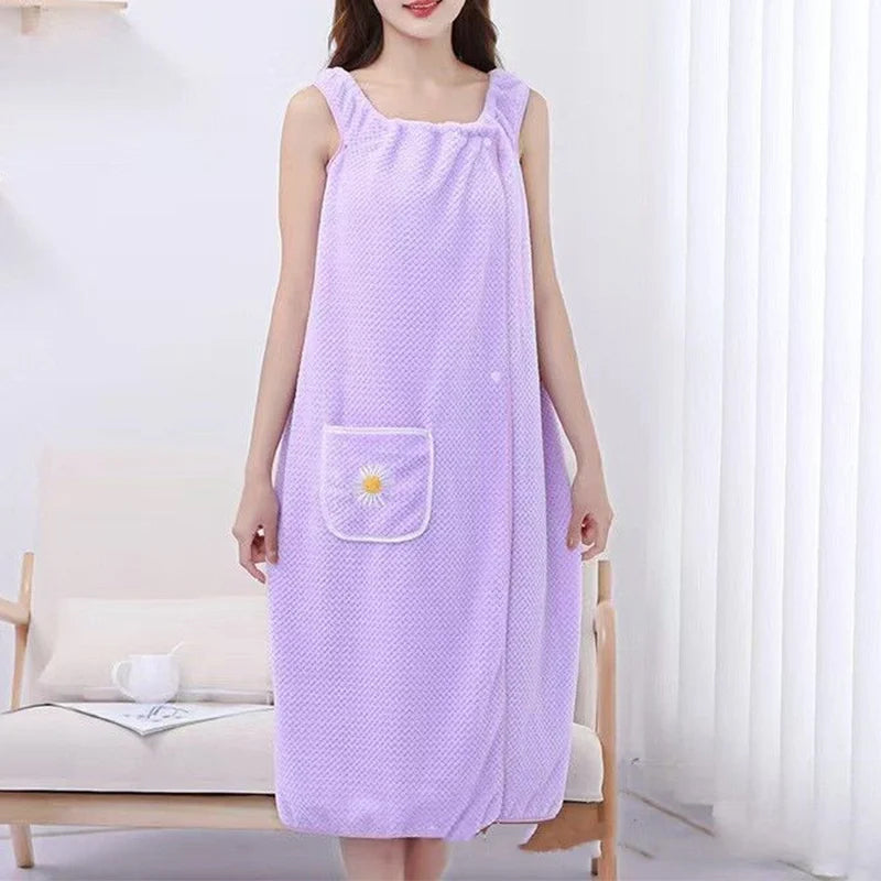 Draagbare Absorberende Badjas Dames | Navando