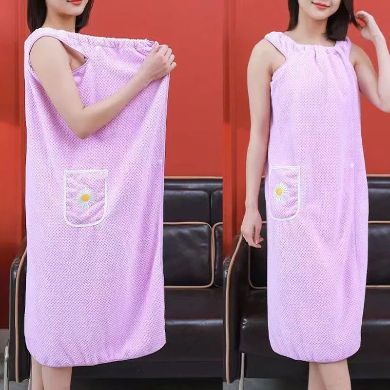 Draagbare Absorberende Badjas Dames | Navando