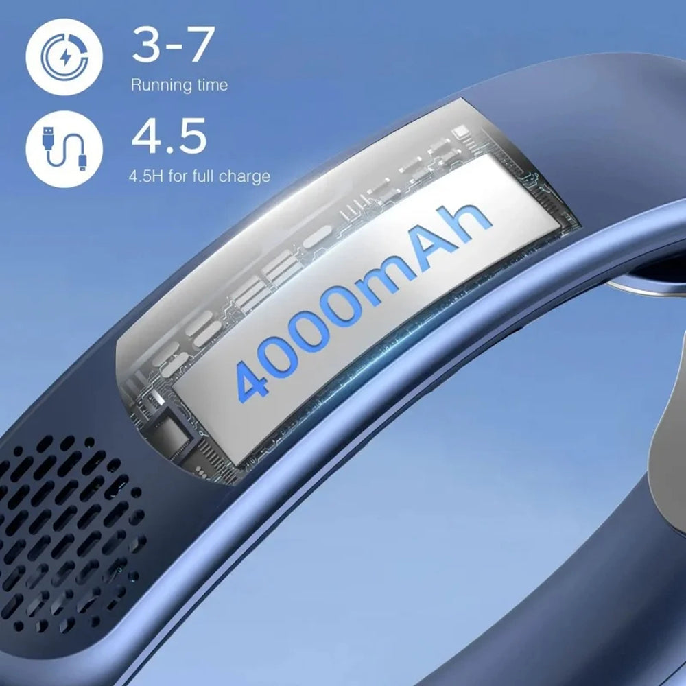 Draagbare Bladloze Nekventilator | Navando
