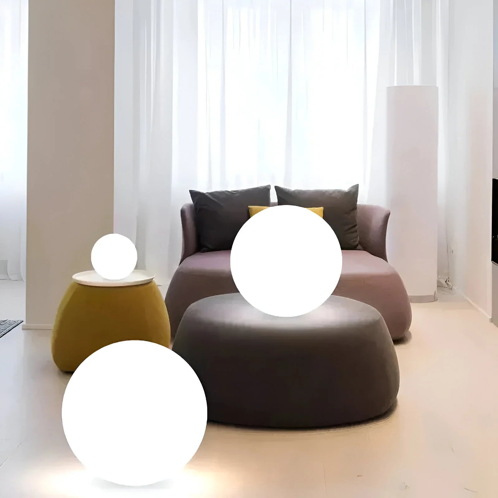 Draagbare Bolvormige LED-Lamp | Navando