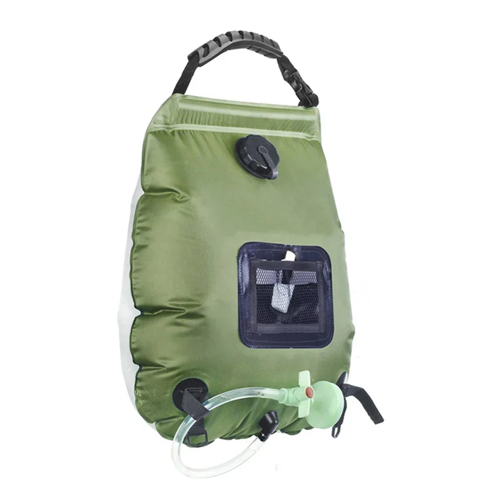 Draagbare Campingdouche Met Zonne-Energie | Navando