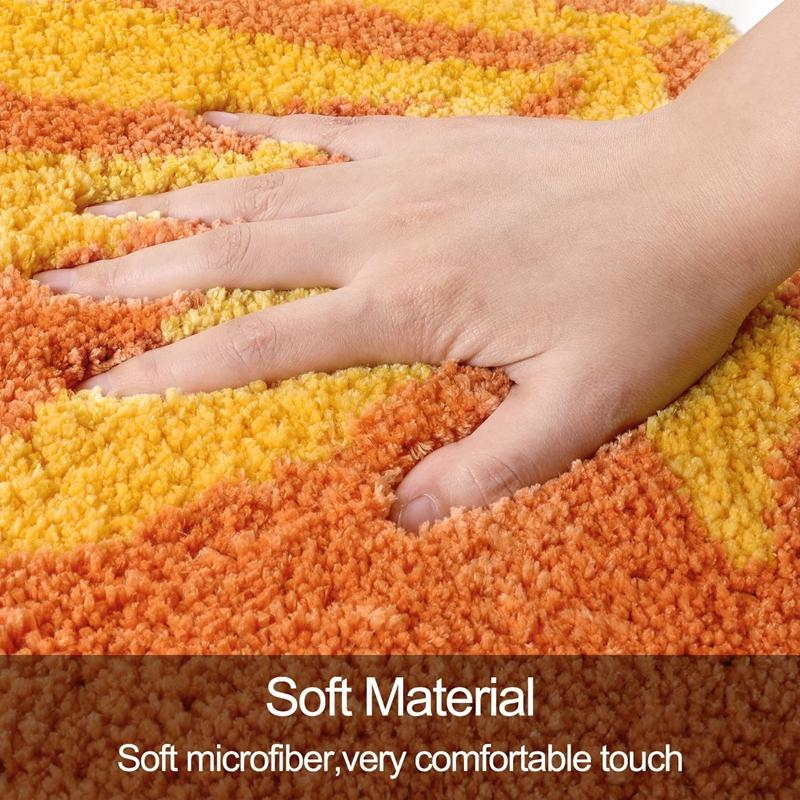 Earthly Leaf | Antislip badkleed van organische microvezels 6