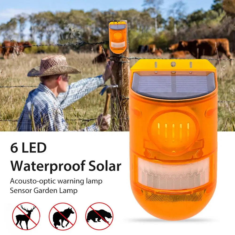 EcoGuard | Zonne-energie dierenverjager met alarm 3
