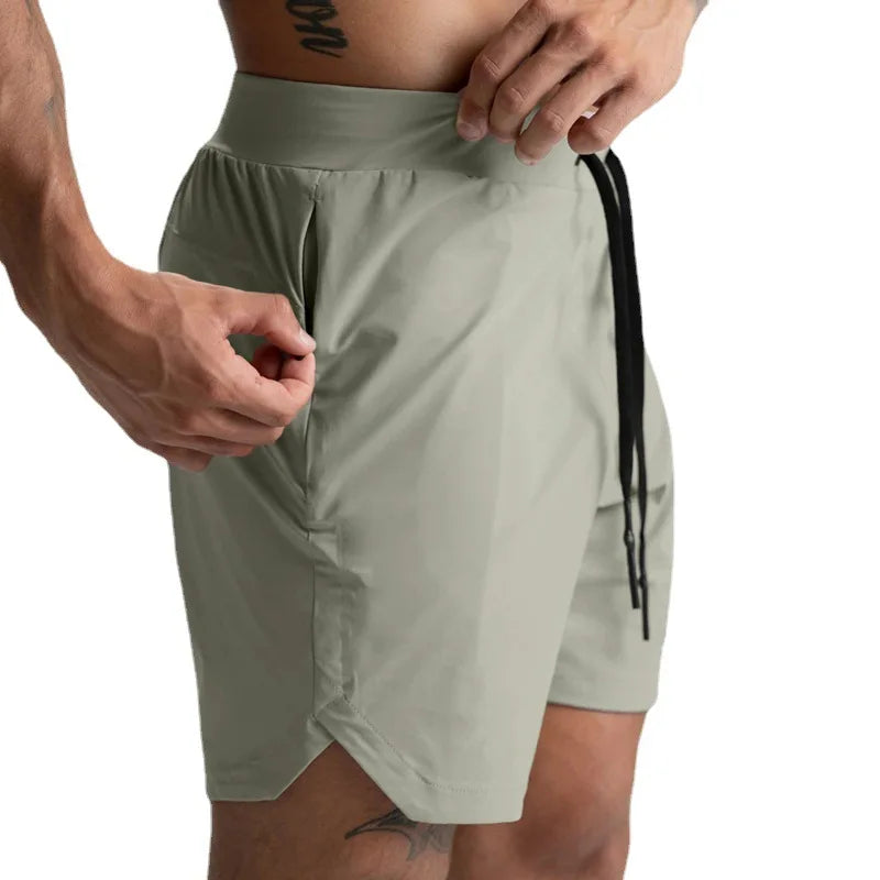 Effen Sportshort Met Sneldrogende Stof | Navando