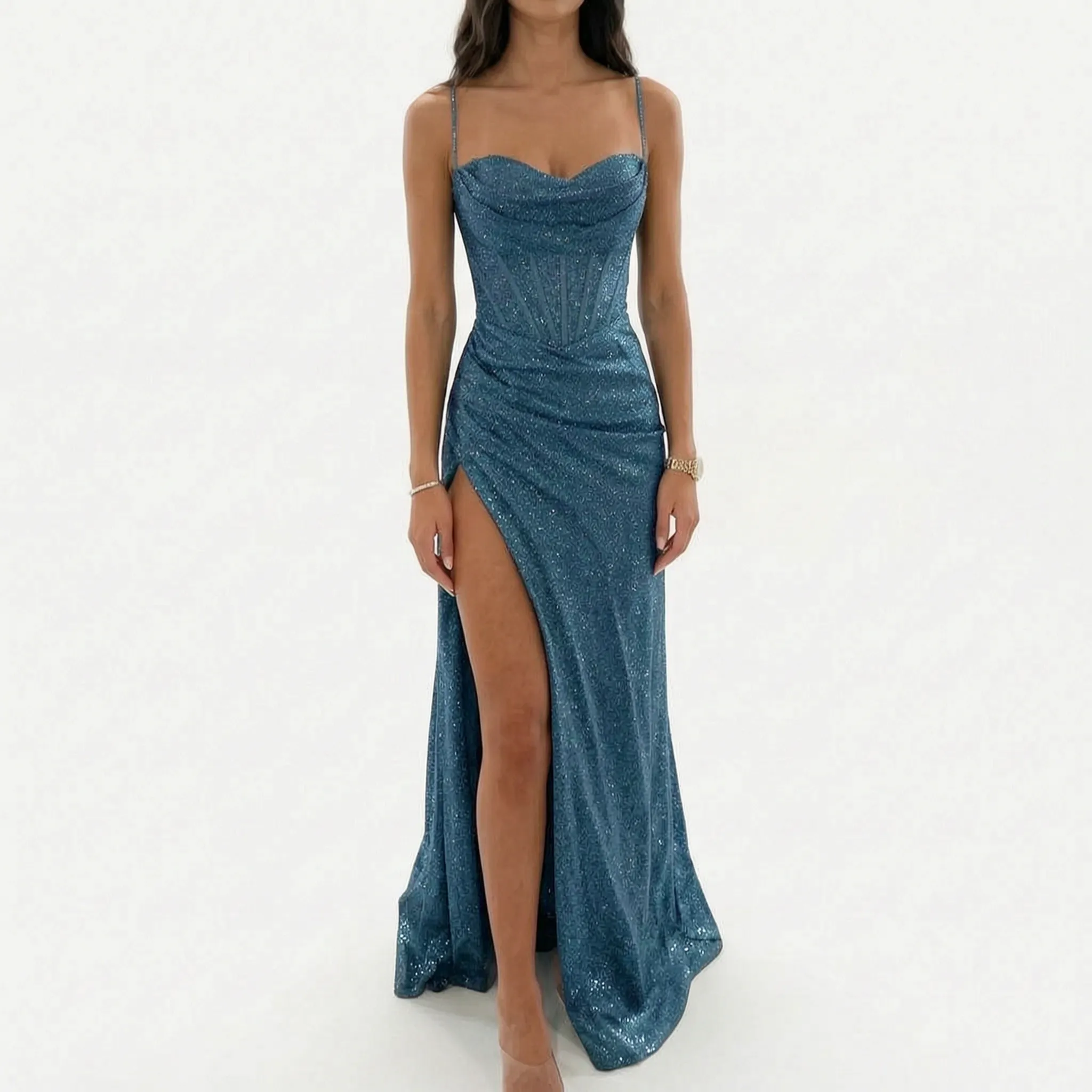 Elegante Avondjurk Met Split | Navando