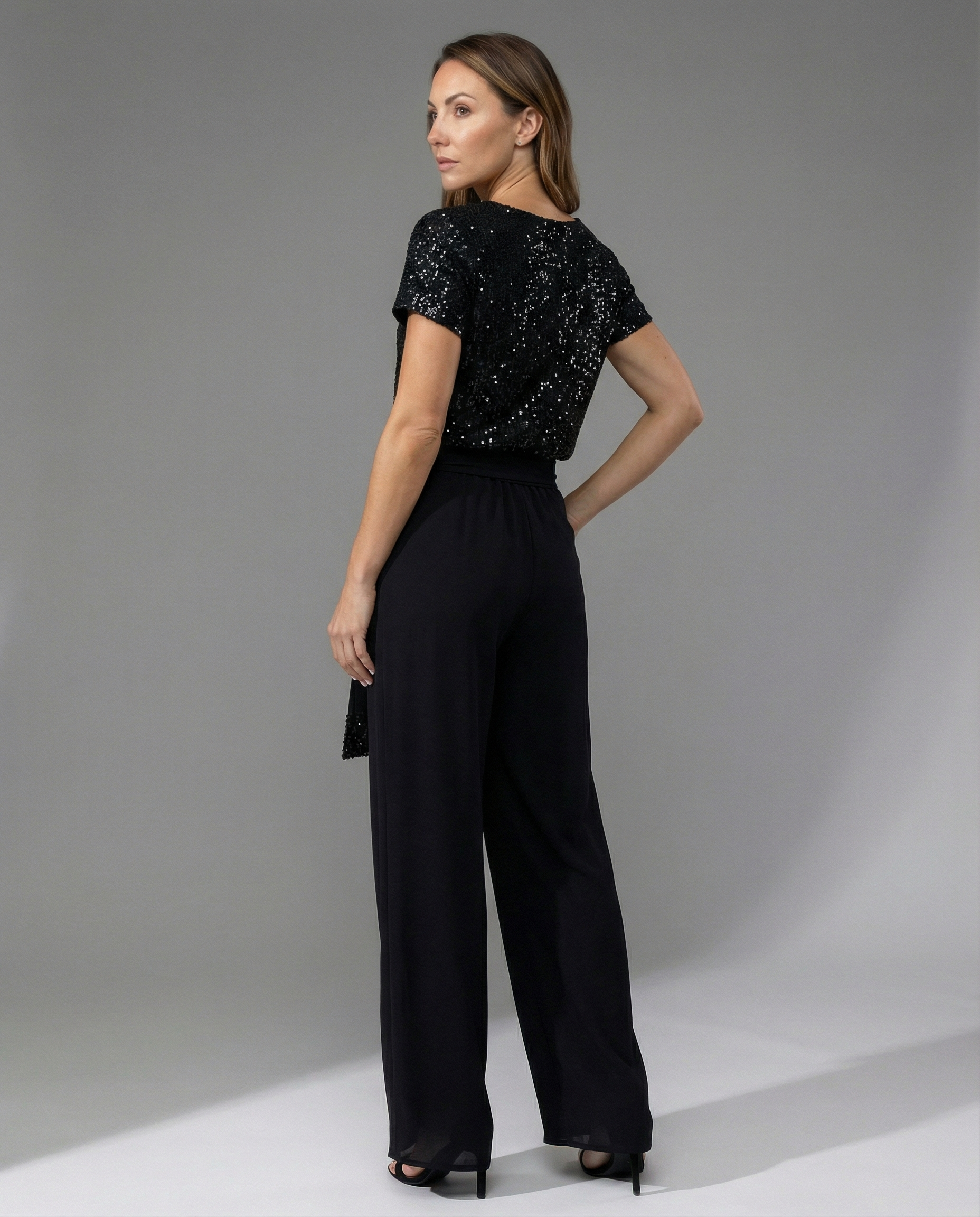 Elegante Jumpsuit Met Pailletten | Navando