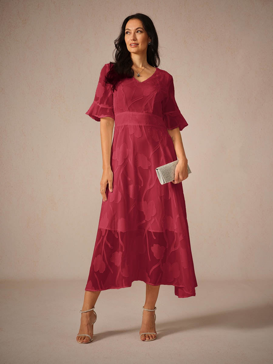 Elegante Midi-Jurk | Navando