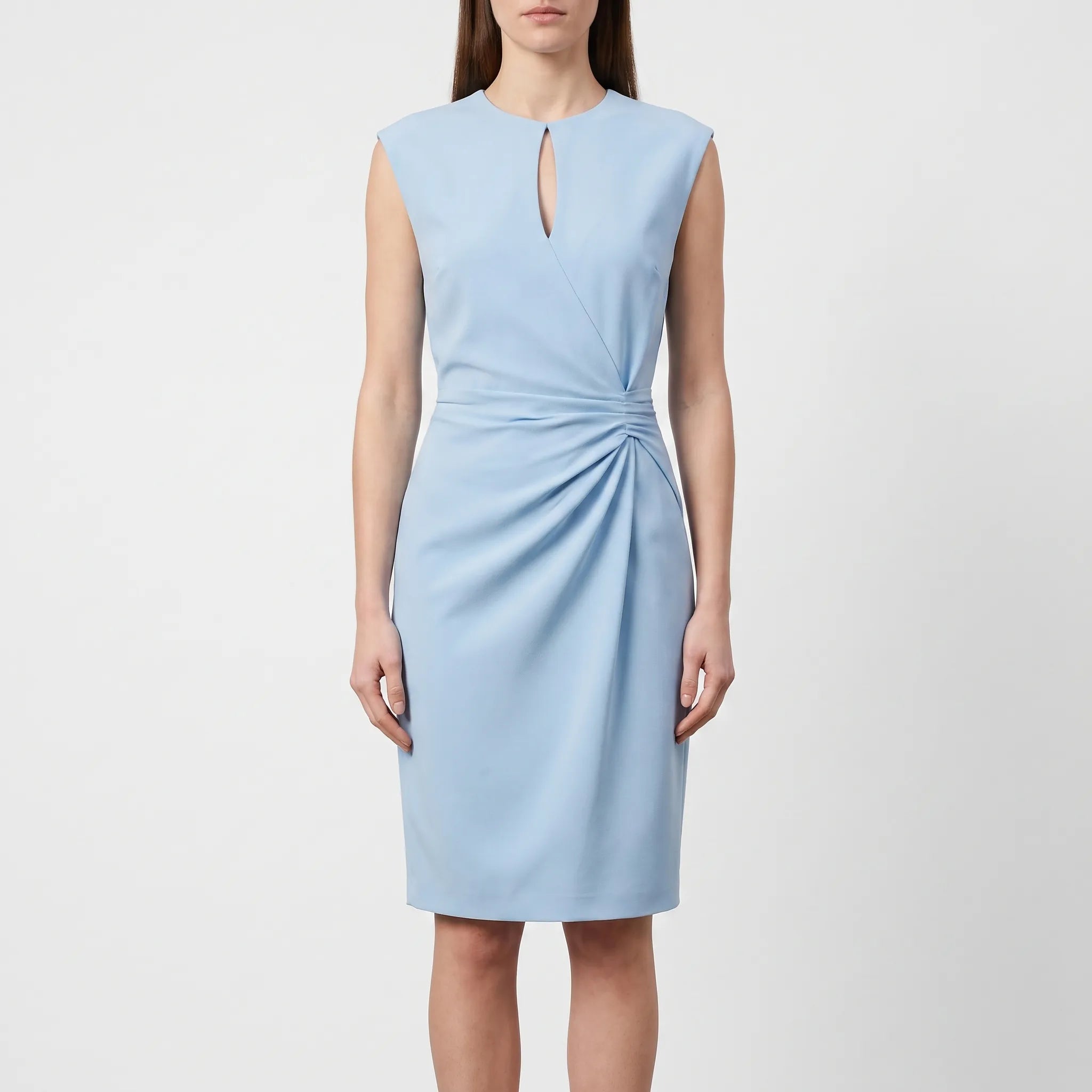Elegante Mouwloze Midi Damesjurk | Navando