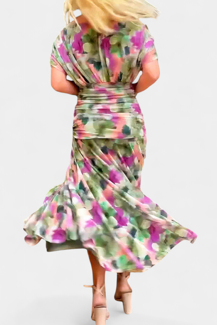 Elegante Off-Shoulder Jurk | Navando