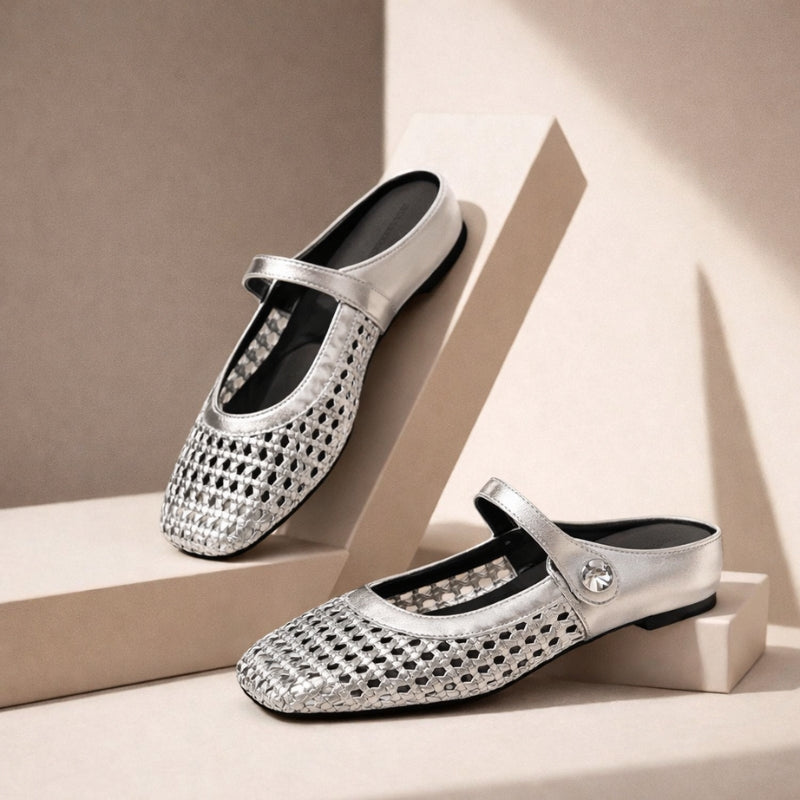 Elegante Platte Muiltjes | Navando