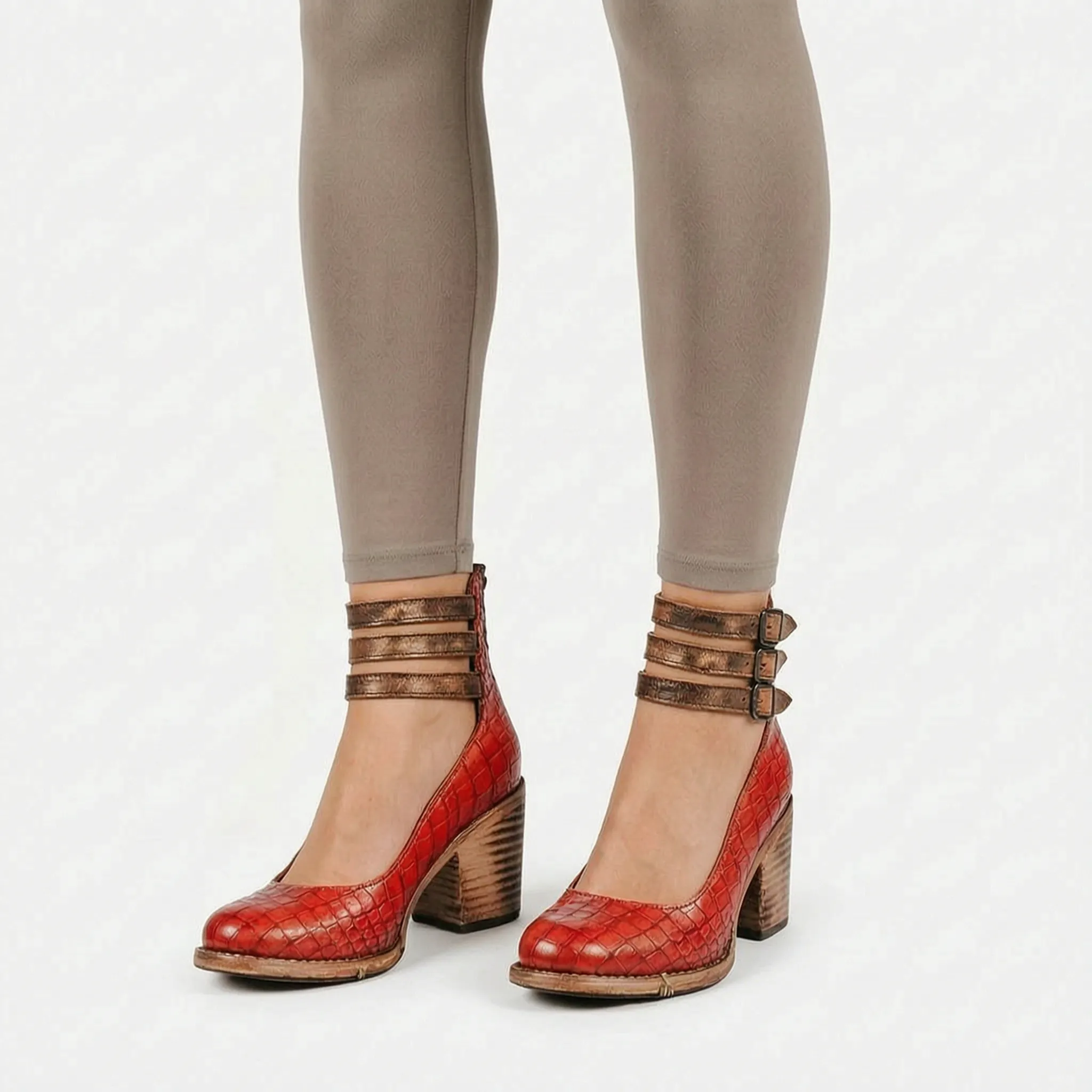 Elegante Pump Met Stevige Blokhak | Navando